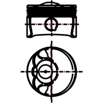 Piston MAHLE 028 01 01