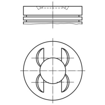Piston MAHLE 028 PI 00153 001