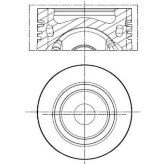 Piston MAHLE 028 PI 00154 002