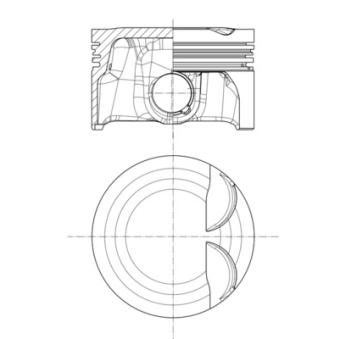 Piston MAHLE 028 PI 00157 001