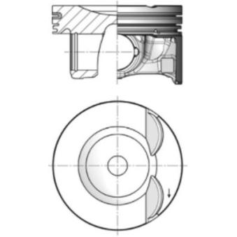 Piston MAHLE [028 PI 00176 000]