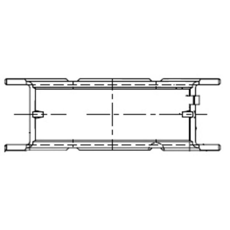 Coussinet de vilebrequin MAHLE 029 FL 18818 000 - Visuel 1