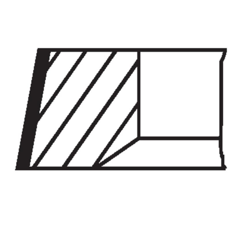 Jeu de segments de pistons MAHLE 030 20 N1 - Visuel 1