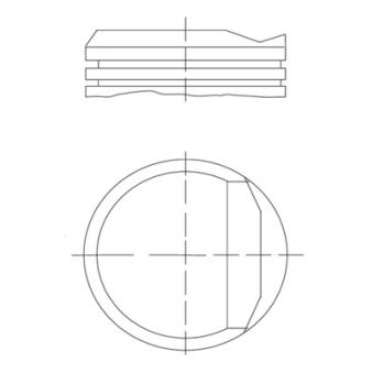 Piston MAHLE 034 81 01