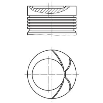 Piston MAHLE 034 92 00