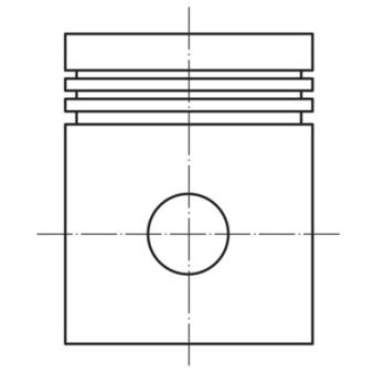 Piston MAHLE 037 36 00