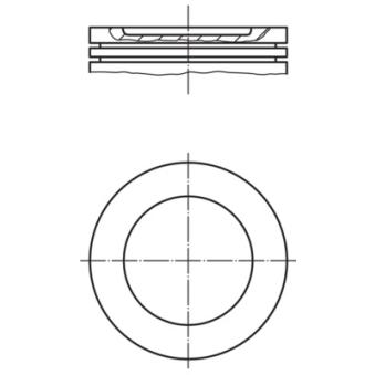 Piston MAHLE 037 67 12