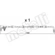 METELLI SU.358 - Contact d'avertissement, usure des plaquettes de frein