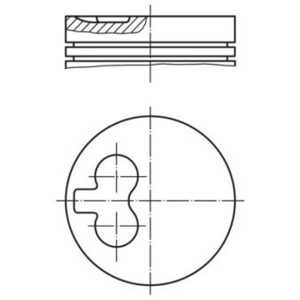 Piston MAHLE 039 06 00