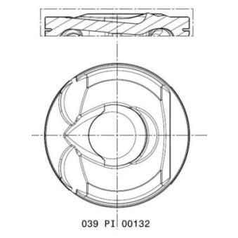 Piston MAHLE 039 PI 00132 001