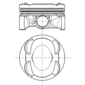 Piston MAHLE [039 PI 00138 000]