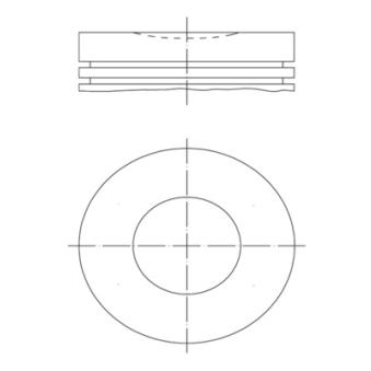 Piston MAHLE 040 16 00
