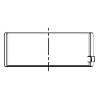 Coussinet de vilebrequin MAHLE OEM 1777780