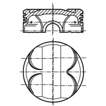 Piston MAHLE 081 PI 00111 001