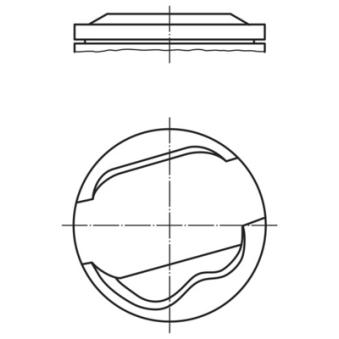 Piston MAHLE OEM 1717139