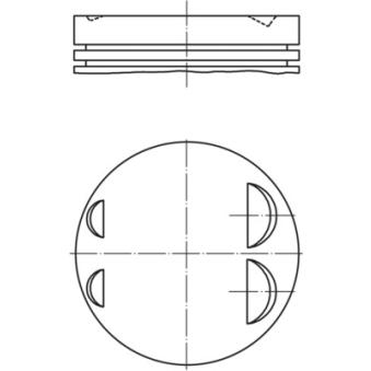Piston MAHLE 083 07 02