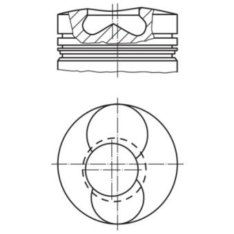 Piston MAHLE OEM 2239520