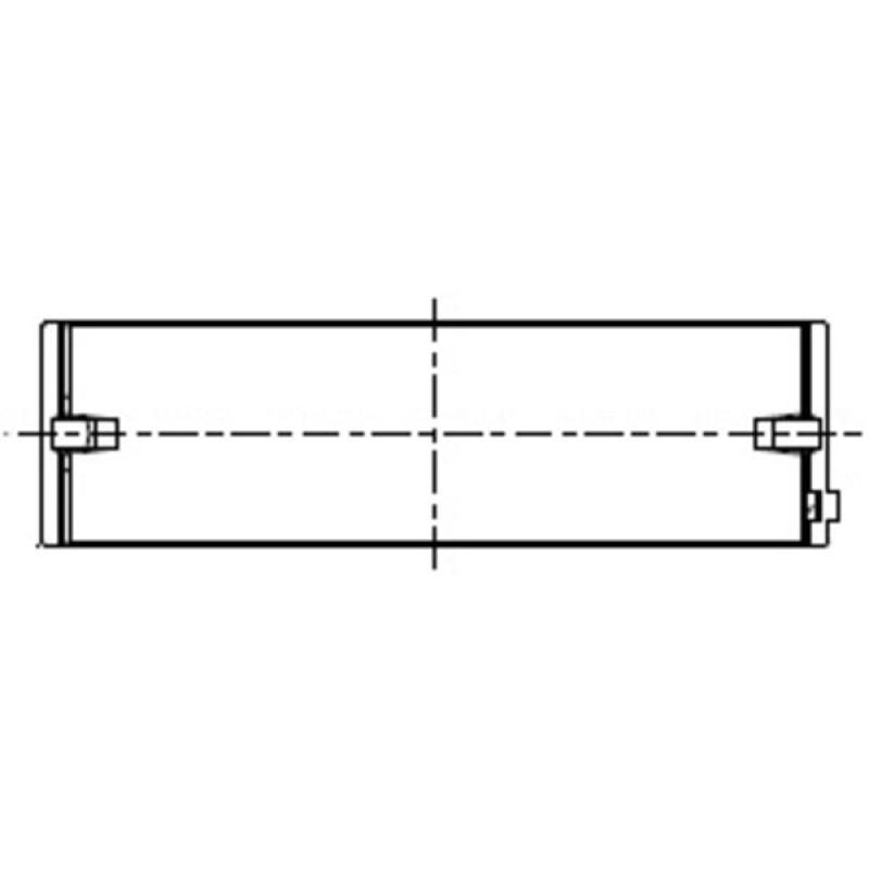 Coussinet de vilebrequin MAHLE 099 HL 21068 000 - Visuel 1