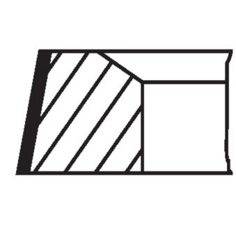 Jeu de segments de pistons MAHLE 503 18 N0