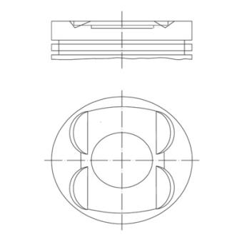 Piston MAHLE [503 97 00]