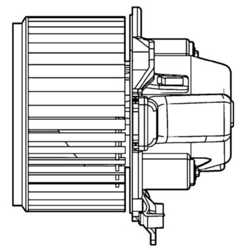 Pulseur d'air habitacle MAHLE AB 108 000P - Visuel 1