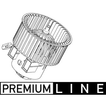 Pulseur d'air habitacle MAHLE OEM LR002630