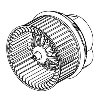Pulseur d'air habitacle MAHLE OEM 1548221