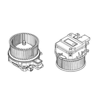 Pulseur d'air habitacle MAHLE AB 338 000P pour AUDI A6 55 TFSI e quattro - 367cv