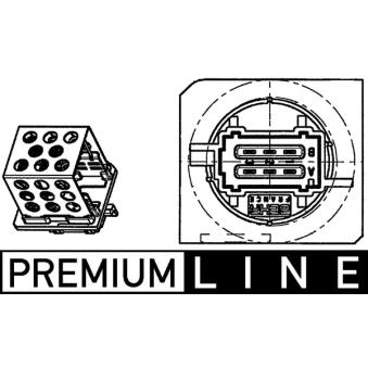 Résistance, pulseur d'air habitacle MAHLE OEM 6450EN Résistance, pulseur d'air habitacle MAHLE OEM 6450EN