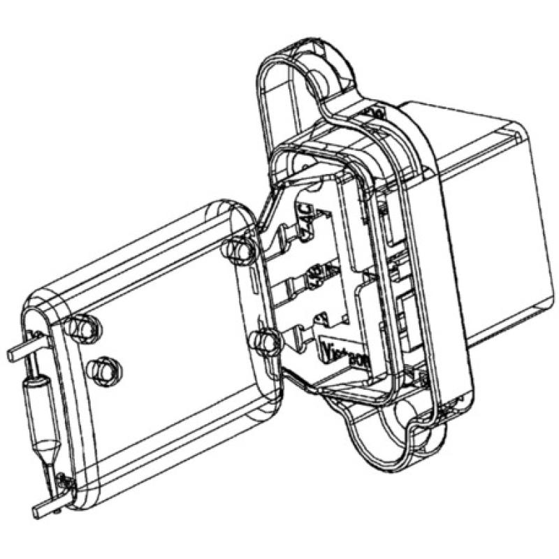 Résistance, pulseur d'air habitacle MAHLE ABR 97 000P - Visuel 2