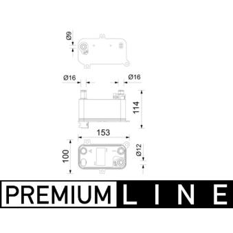 Condenseur, climatisation MAHLE AC 1199 000P pour JAGUAR I-PACE EV320 AWD - 321cv