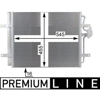 Condenseur, climatisation MAHLE AC 24 000P