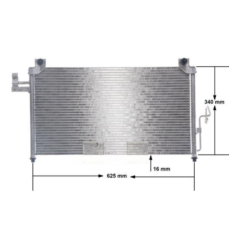 Condenseur, climatisation MAHLE AC 327 000S - Visuel 1