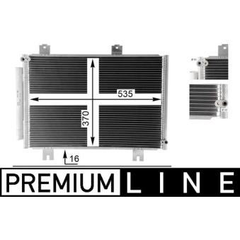 Condenseur, climatisation MAHLE OEM 80100T5A003