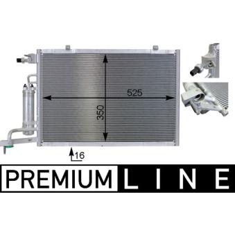 Condenseur, climatisation MAHLE AC 7 000P