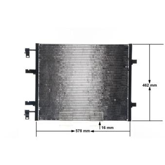 Condenseur, climatisation MAHLE OEM 4417650 Condenseur, climatisation MAHLE OEM 4417650