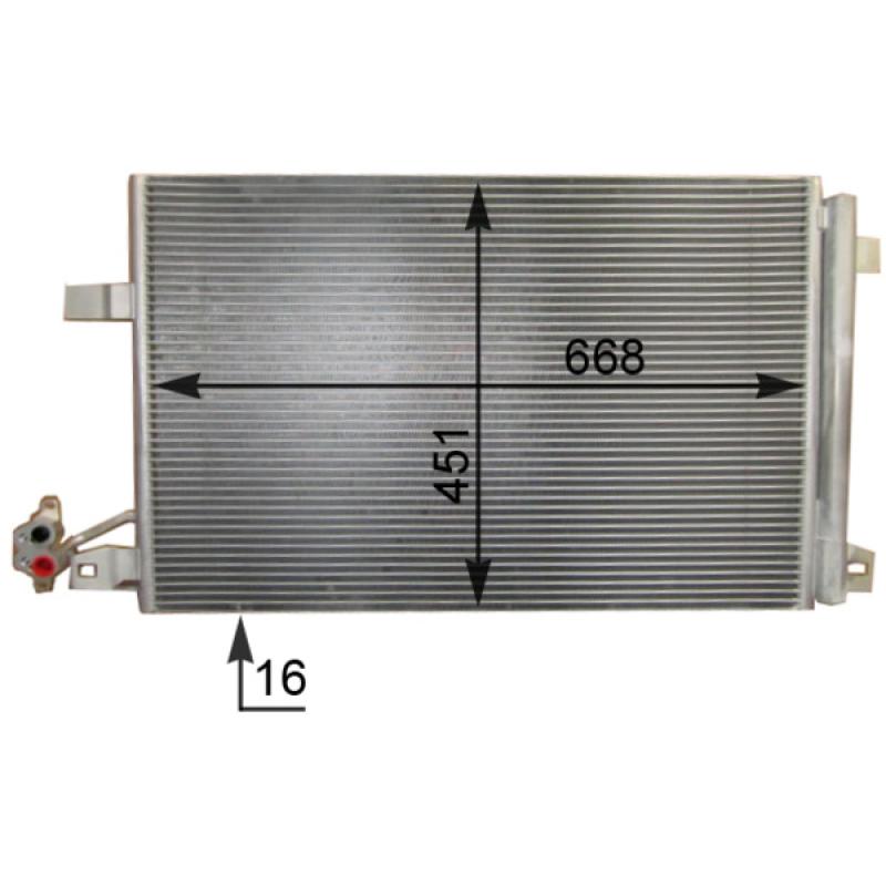 Condenseur, climatisation MAHLE AC 774 000S - Visuel 1