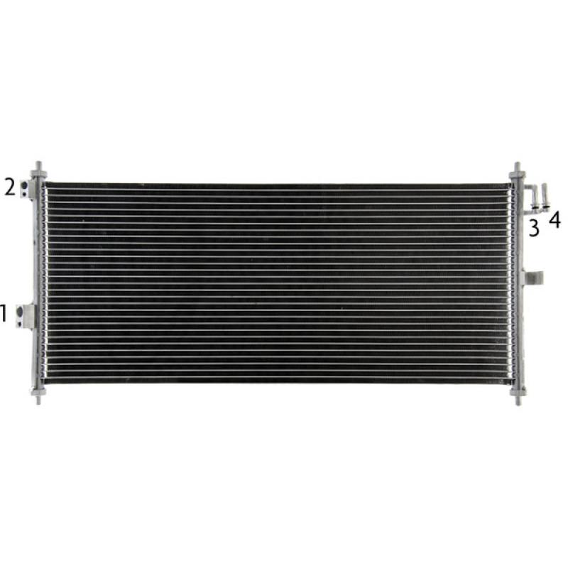 Condenseur, climatisation MAHLE AC 788 000P - Visuel 1