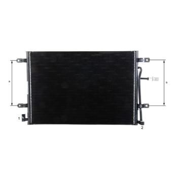 Condenseur, climatisation MAHLE OEM 8E0260401L