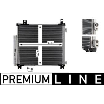 Condenseur, climatisation MAHLE AC 825 000P