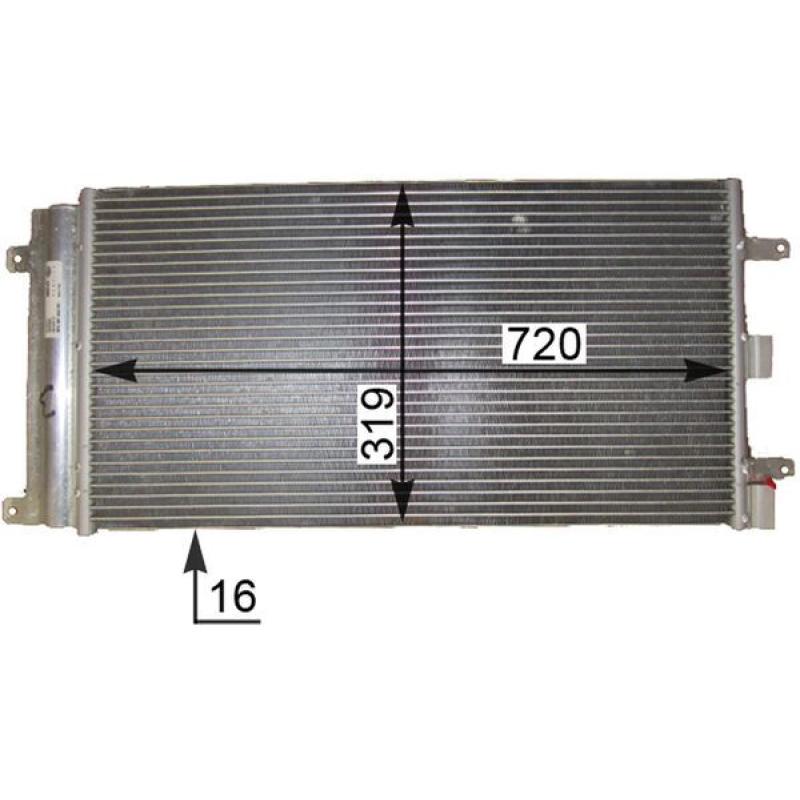 Condenseur, climatisation MAHLE AC 830 000P - Visuel 2
