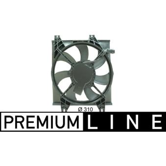 Ventilateur, condenseur de climatisation MAHLE [ACF 9 000P]