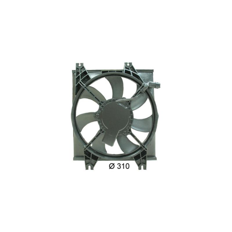 Ventilateur, condenseur de climatisation MAHLE ACF 9 000P - Visuel 1