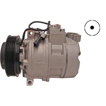 Compresseur, climatisation MAHLE ACP 1151 000S pour SAAB 95 2.3 T - 170cv