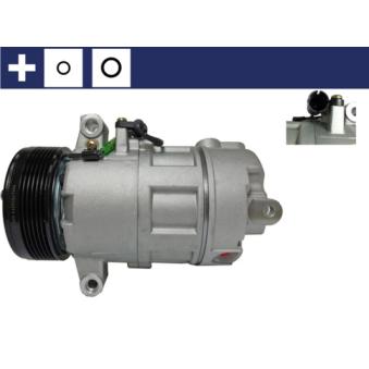 Compresseur, climatisation MAHLE [ACP 1285 000S]