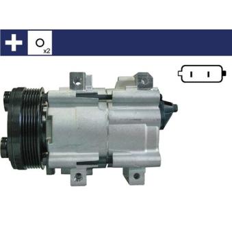 Compresseur, climatisation MAHLE OEM 4F2H19497AA Compresseur, climatisation MAHLE OEM 4F2H19497AA