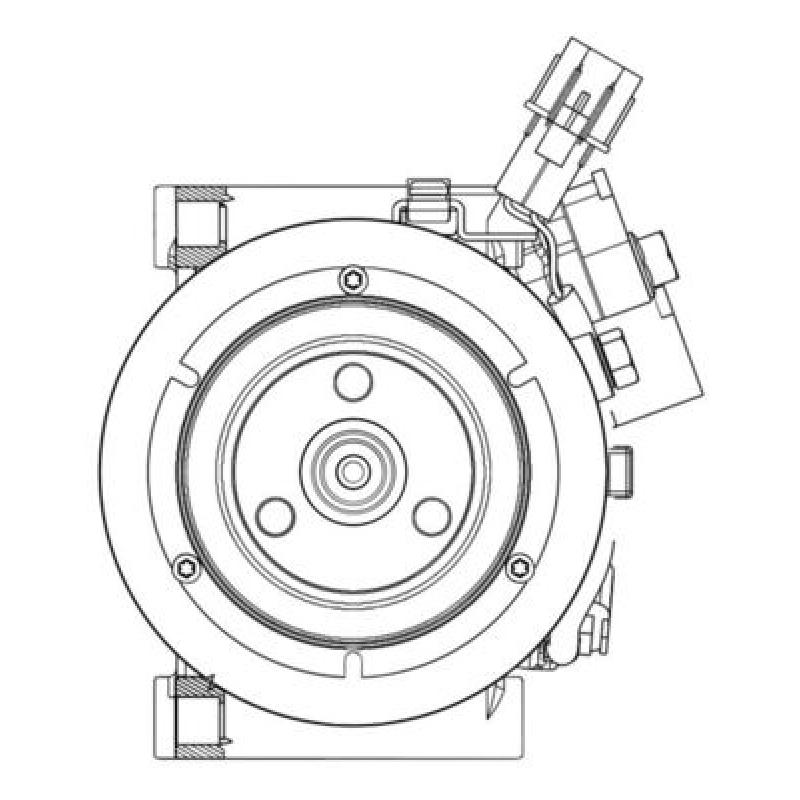 Compresseur, climatisation MAHLE ACP 629 000P - Visuel 2