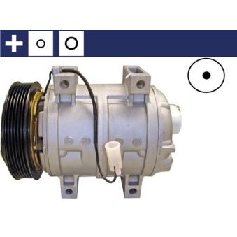 Compresseur, climatisation MAHLE ACP 801 000S pour BMW Série 3 2.0 - 180cv