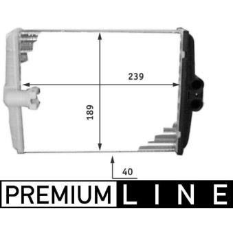 Système de chauffage MAHLE AH 107 000P