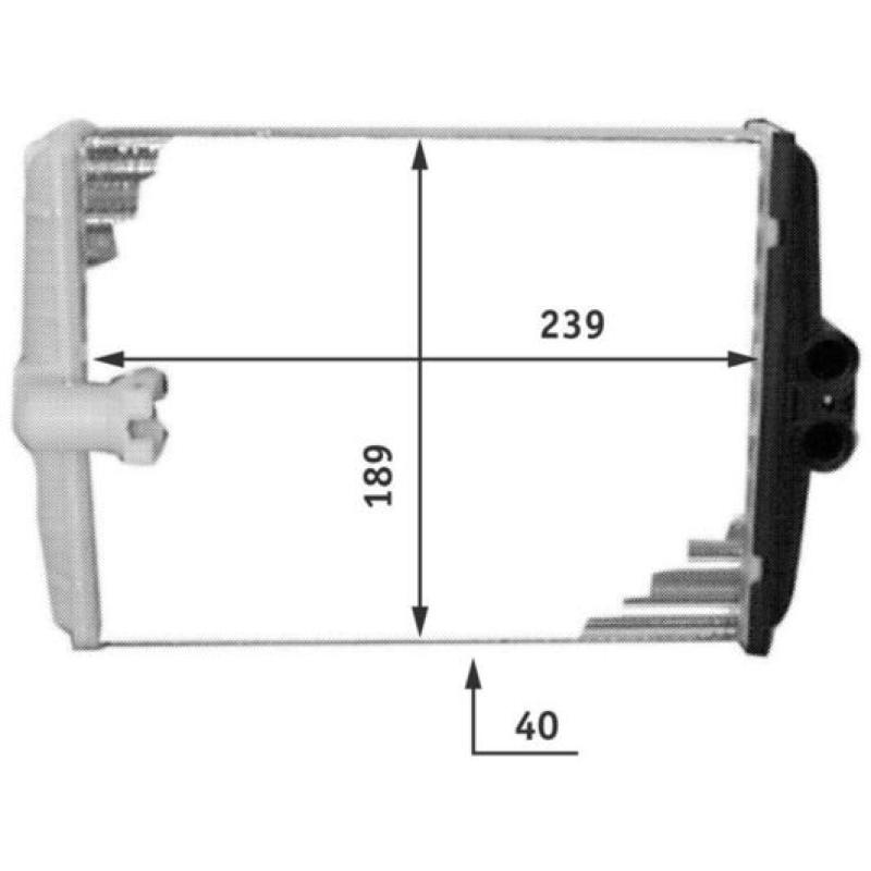 Système de chauffage MAHLE AH 107 000P - Visuel 1